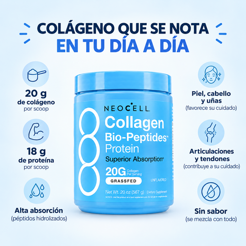 COLÁGENO HIDROLIZADO DE ALTA ABSORCIÓN 567G NEOCELL®