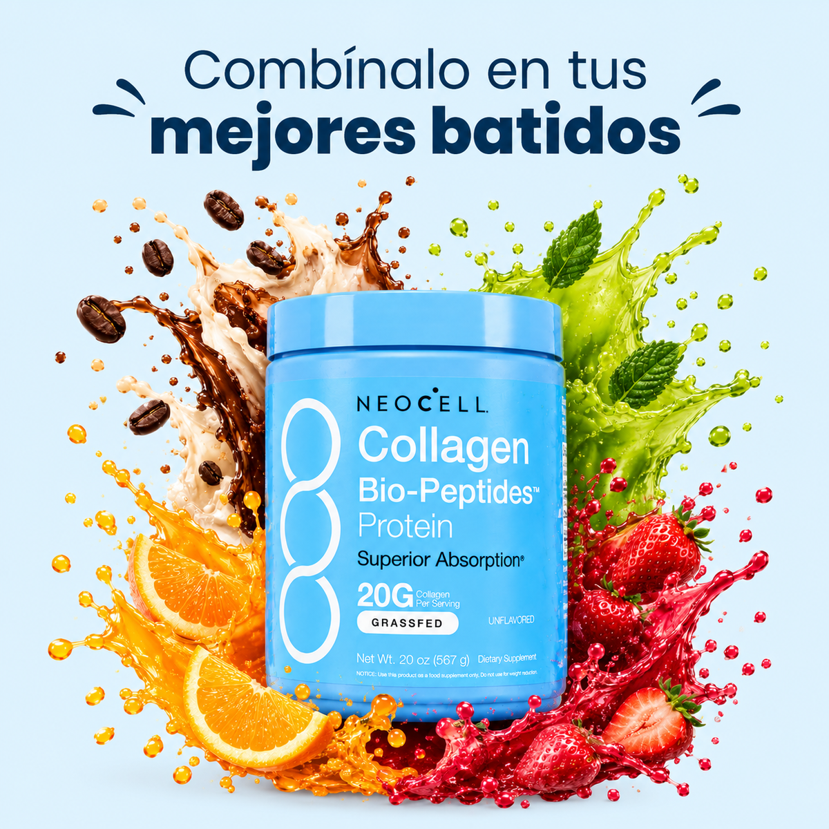COLÁGENO HIDROLIZADO DE ALTA ABSORCIÓN 567G NEOCELL®