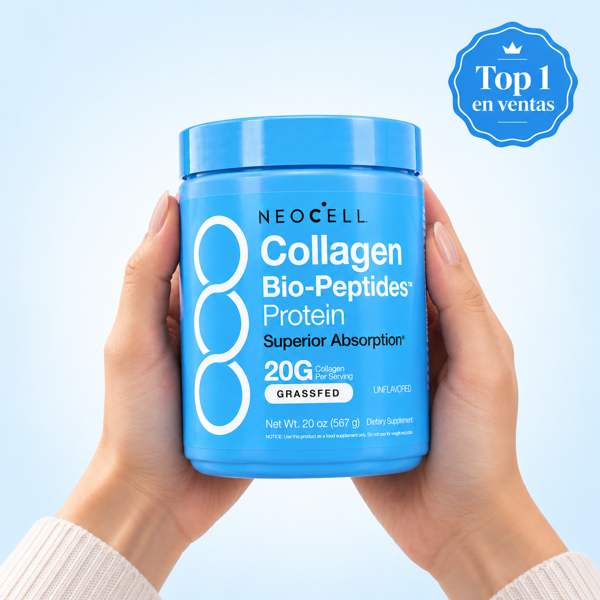 COLÁGENO HIDROLIZADO DE ALTA ABSORCIÓN 567G NEOCELL®